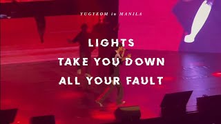 20220819 Lights + Take You Down + All Your Fault | Yugyeom Live in Manila