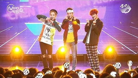 [MPD직캠 4K] 엑소-CBX (첸백시) The one 직캠 EXO-CBX Fancam @엠카운트다운_161103