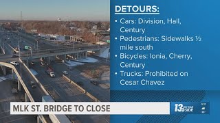MDOT: MLK Bridge to remain open during first weeks of construction to replace the aging bridge