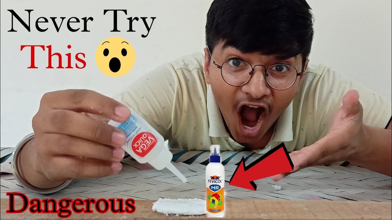 Mixing Fevicol + Fevikwik 😱 | Amazing Experiment | Science Experiment | Science Tricks | Experiments