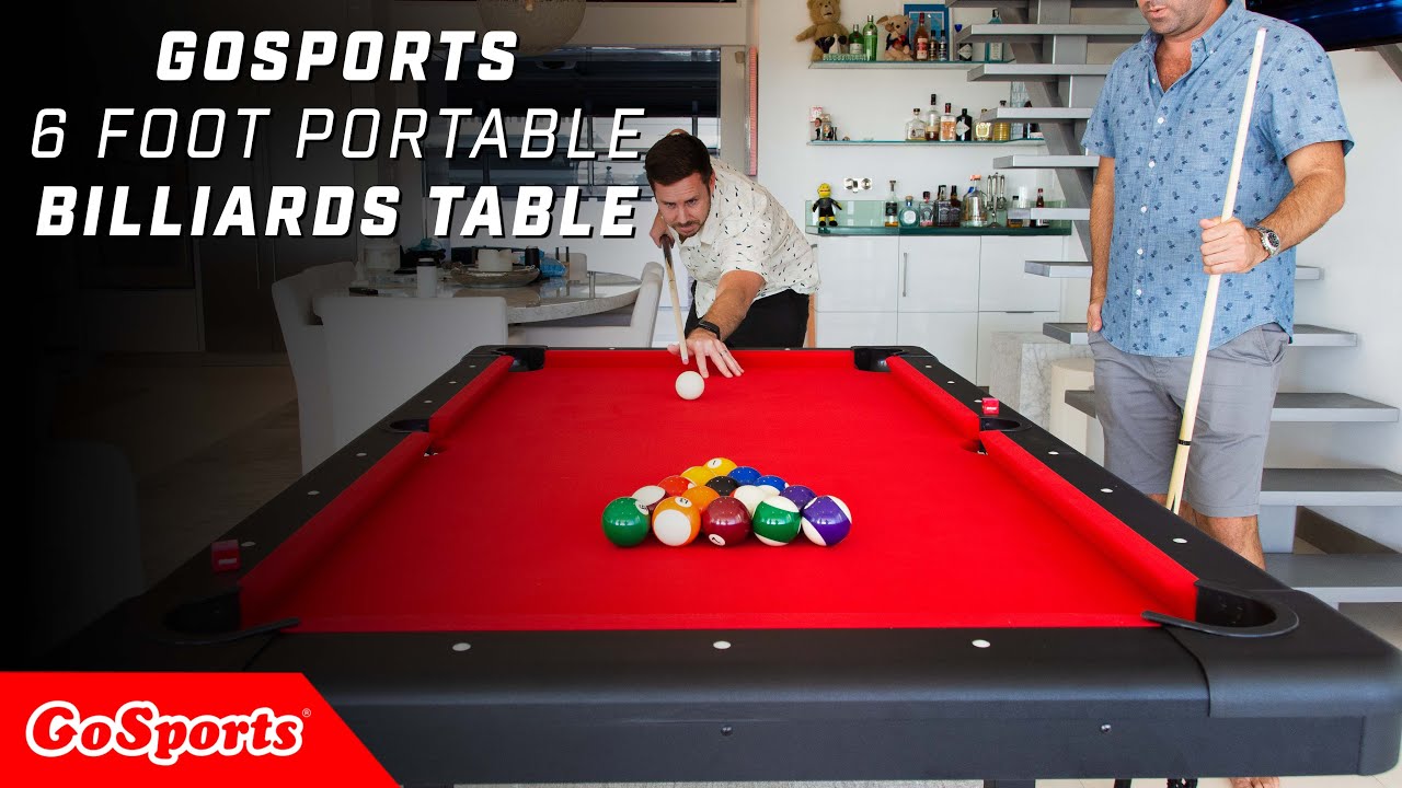 7 Best Portable Pool Tables (May 2022) — Reviews & Buying Guide﻿