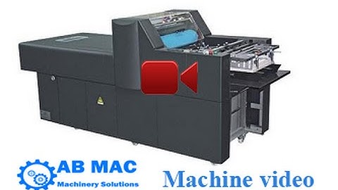 Spot UV Coating Machine HP UVS 62