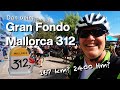 Eindrücke vom GRAN FONDO MALLORCA M312, M225 und M167. Dan war mit einem geliehenen Rennrad dabei.