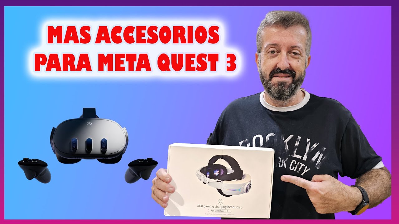 NUEVOS ACCESORIOS PARA META QUEST 3 