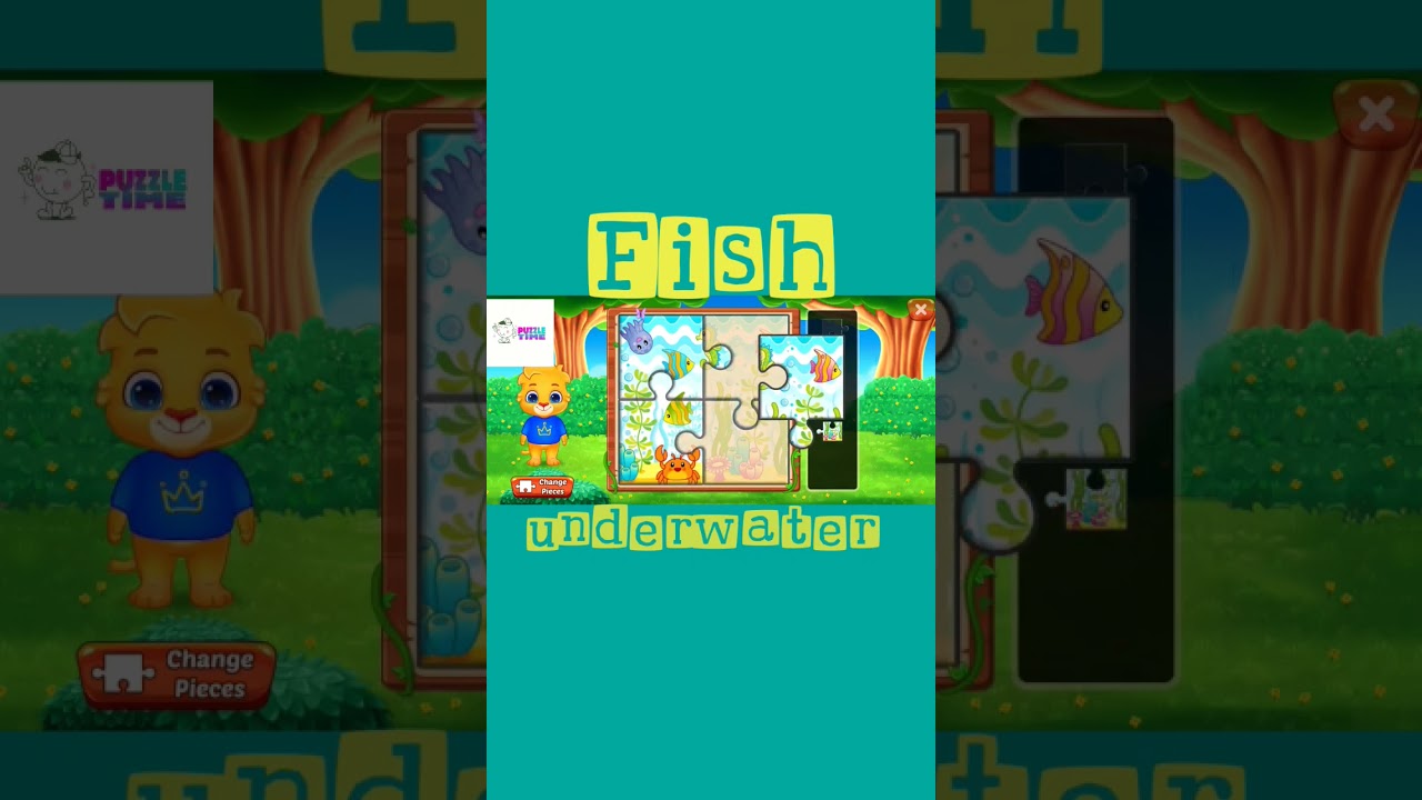 fish puzzle under the sea 