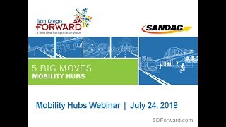 Mobility Hubs - 5 Big Moves Webinar Series