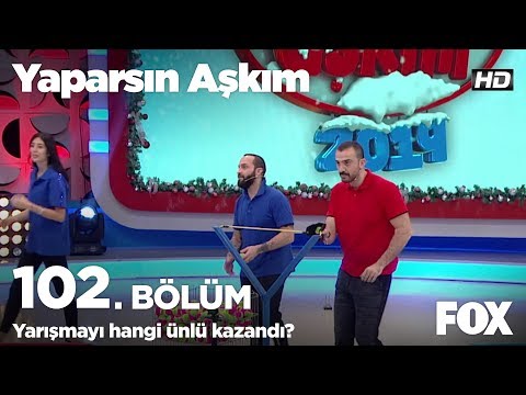 Yarışmayı hangi ünlü kazandı? Yaparsın Aşkım 102. Bölüm