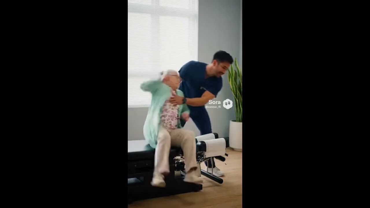 Funny Ai Grandma Chiropractor Fails Pt. 1
