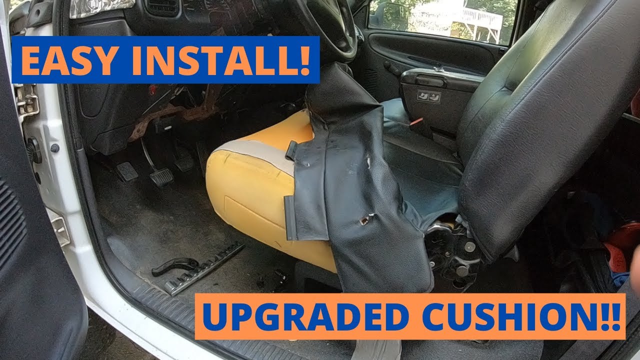 New Improved 2nd Gen Cummins Seat Cushion Replacement Anyone Can Do!
