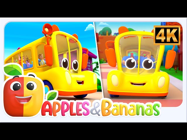 Wheels On the Bus Go Round and Round Nursery Rhyme for Kids - Videos ...