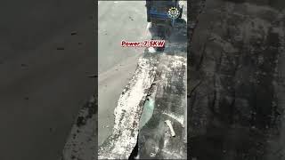 Testing Aiko 415V Electric Floor Scraper Machine 3 Phase | Model: ZFC-250E