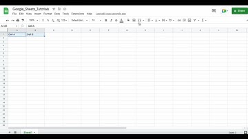 how to merge cells in google sheets