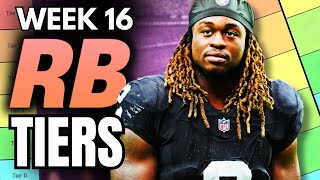 Fantasy Football Week 16: Running Back Rankings Broken Down Tier by Tier