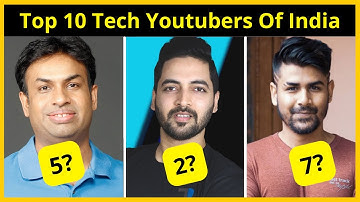 Top 10 Tech Youtubers in India | Geekyranjit | Techno Ruhez | Tech burner #shorts #technicalguruji