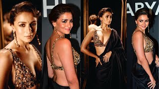 Alia Bhatt Saree Look Sabyasachi 25 Years Celebrations Vertical Review 4K60Fps