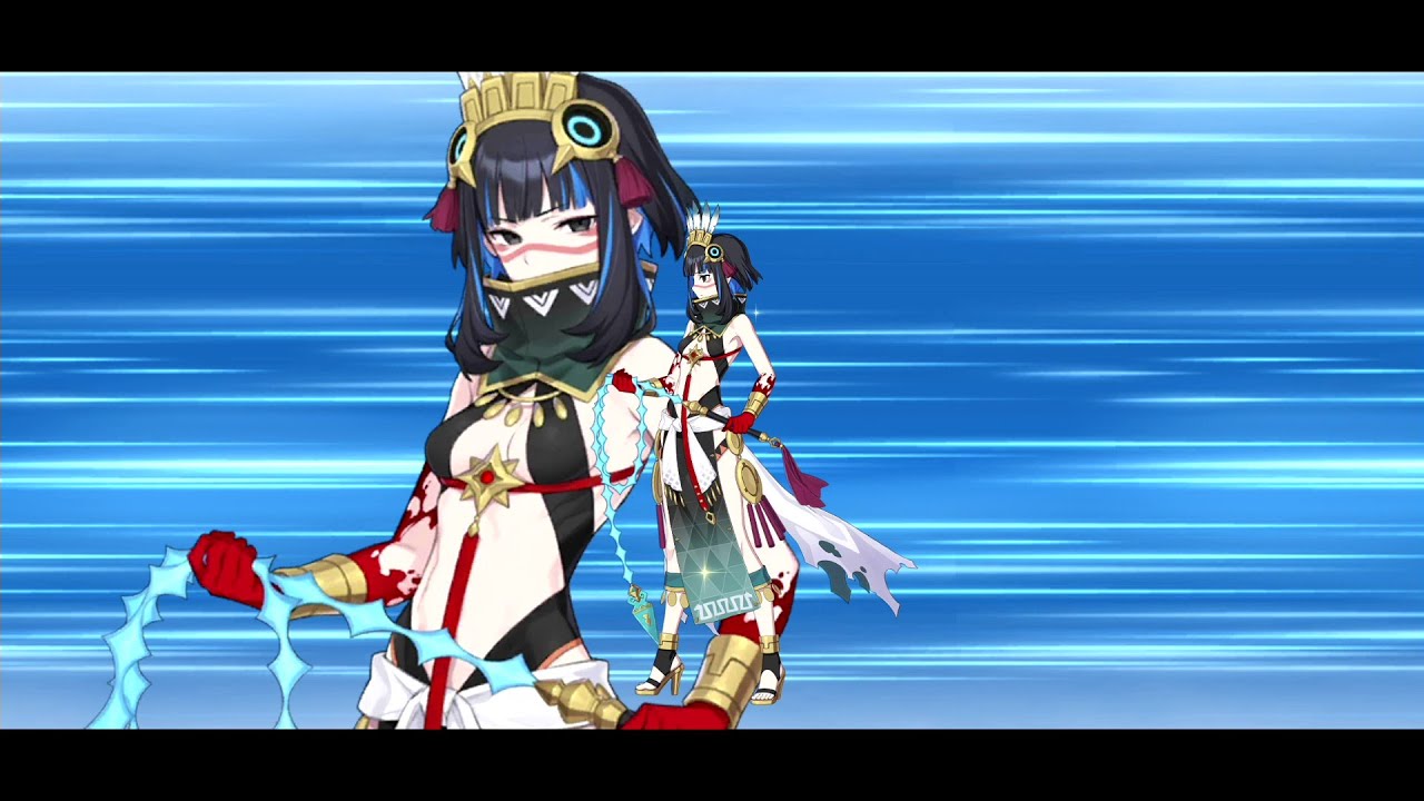 Fate/Grand Order トラロック 2点セット FGO】トラロックの宝具（各再臨）【Fate/Grand Order】 - YouTube