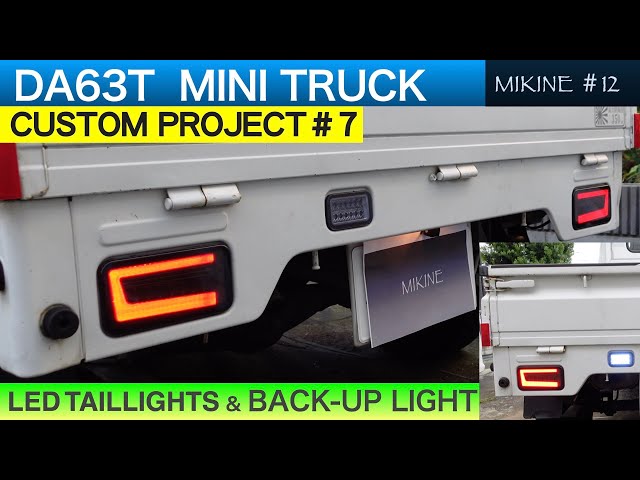 LED TAIL LIGHTS & BACK-UP LIGHT MINI TRUCK CUSTOM【MIKINE
