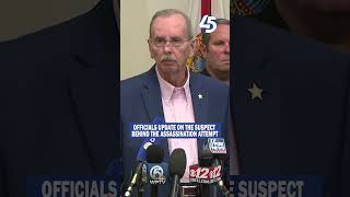 Officials provided an update on the suspect involved in the attempted assassination of Trump