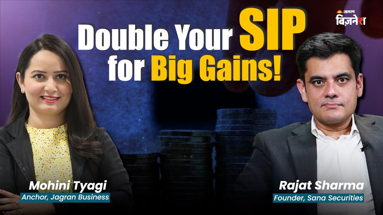 Double Your SIP for Big Gains! | Financial Planning for 2025 with Rajat Sharma | #stockmarket