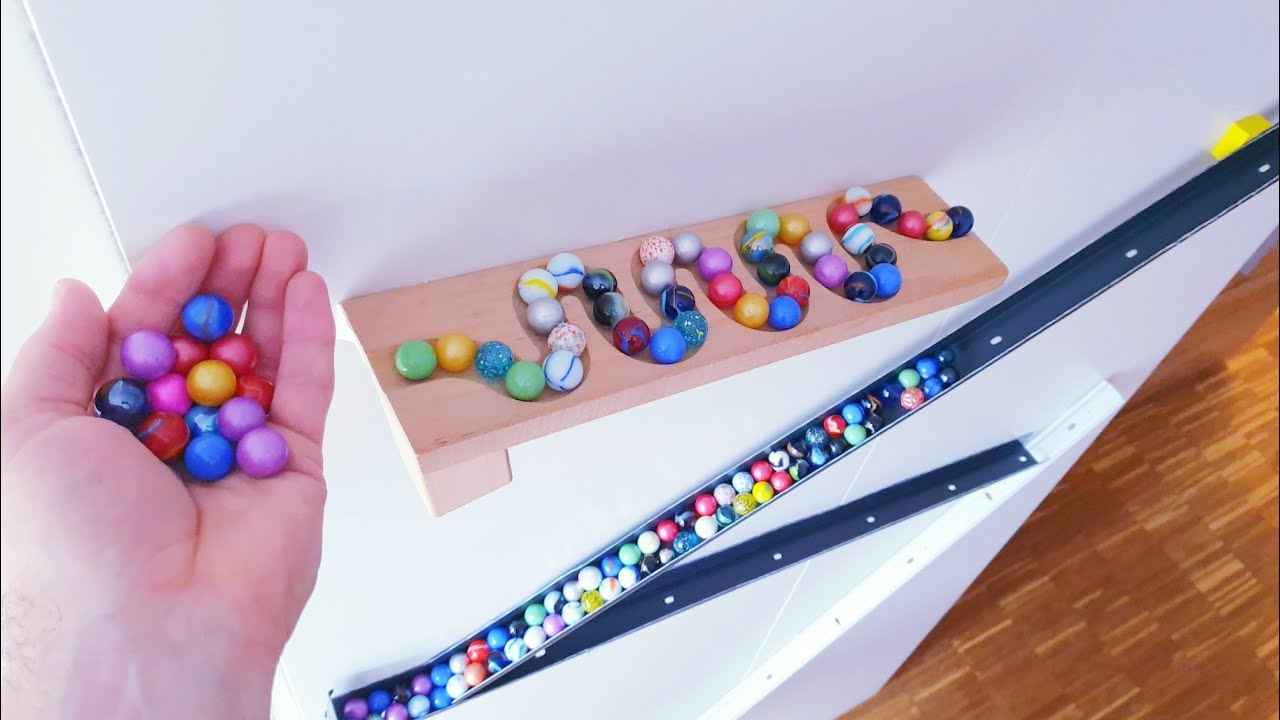 Marble Run Race ASMR ☆ HABA Wave Slope & fast Course YouTube
