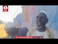 معسكر  الإيواء المركزي بالميناء البري في مدينة الأبيض عاصمة شمال كردفان