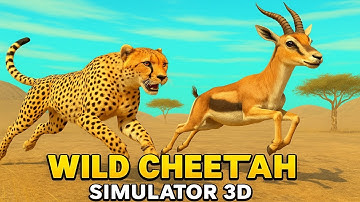 Wild Cheetah Simulator 3D | Fastest Predator Unleashed: Wild Cheetah Adventure #cheetah
