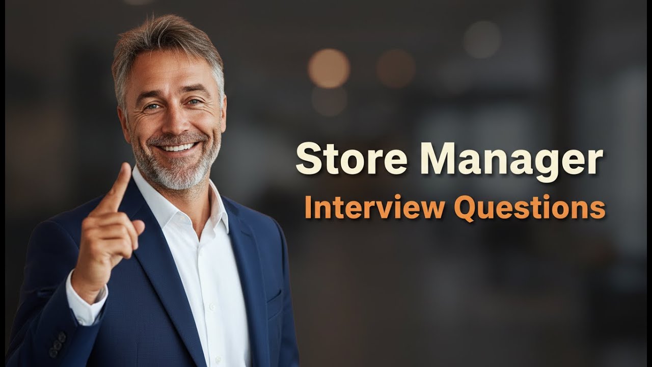 5 Store Manager Interview Questions (And How to Nail Them) - YouTube