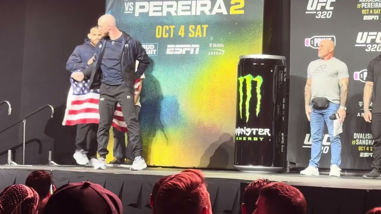 Joe Pyfer - Abusupiyan Magomedov UFC 320 ceremonial weigh in