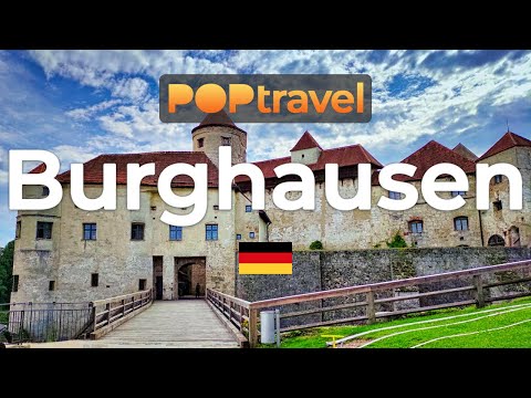 Walking in BURGHAUSEN / Germany 🇩🇪- The Longest Castle in the World - 4K 60fps (UHD)