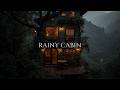 Rainy Night in the Forest Cabin | Dark Academia Piano for Study & Sleep