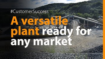 Ofitas de Santutis aggregate quarry responds to market volatility with a versatile plant setup