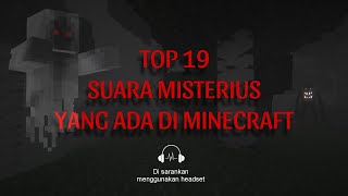 Top 19 Suara misterius yang ada di minecraft #minecraftgameplay #minecrafthorror #soundeffects
