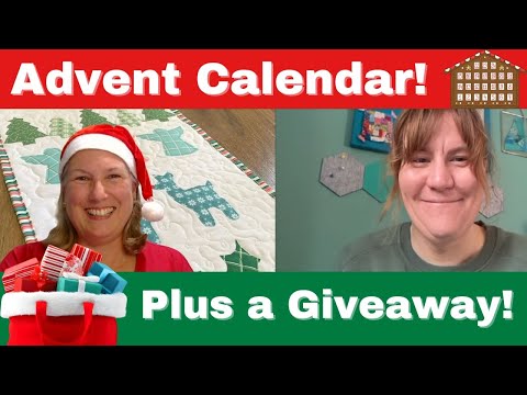 Quilter's Advent Calendar is LIVE + Free Patterns Giveaway