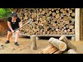 Build a Firewood Warehouse, the Rainy Season is Coming/ Phuc - Girl in the Village