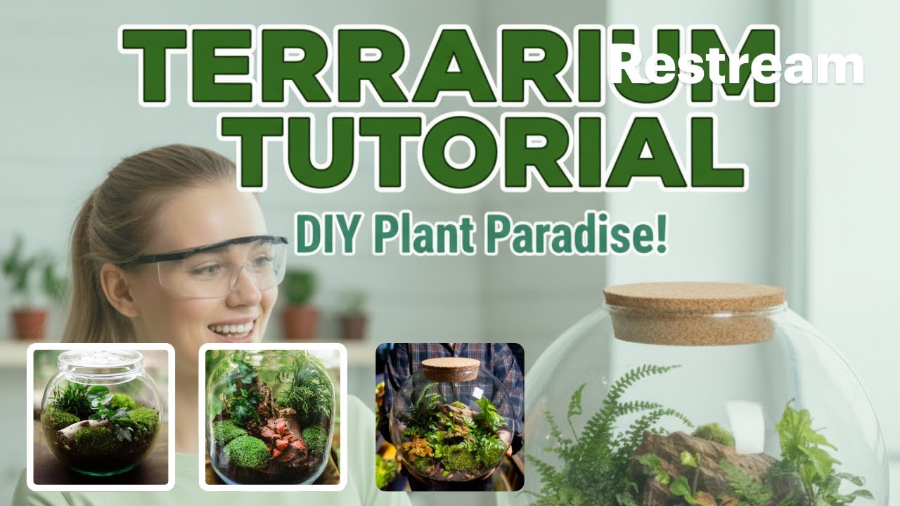 Terrarium Tutorial: Create Mini Indoor Jungles at Home