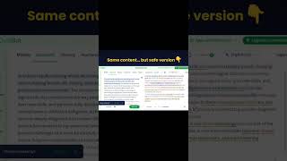 Stop copying text ❌#quillbot #studyhacks #aitools #writing #students #ai #paraphrasing