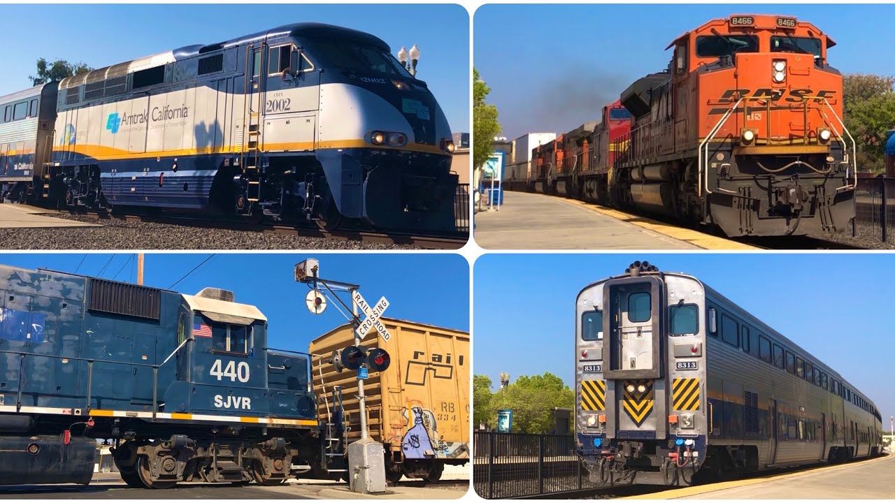 Trains in Hanford