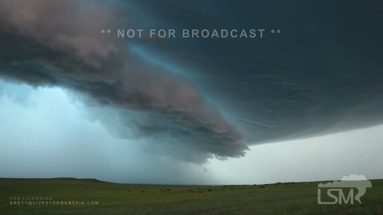 06122022 New Underwood, SD Incredible Structure Large Hail