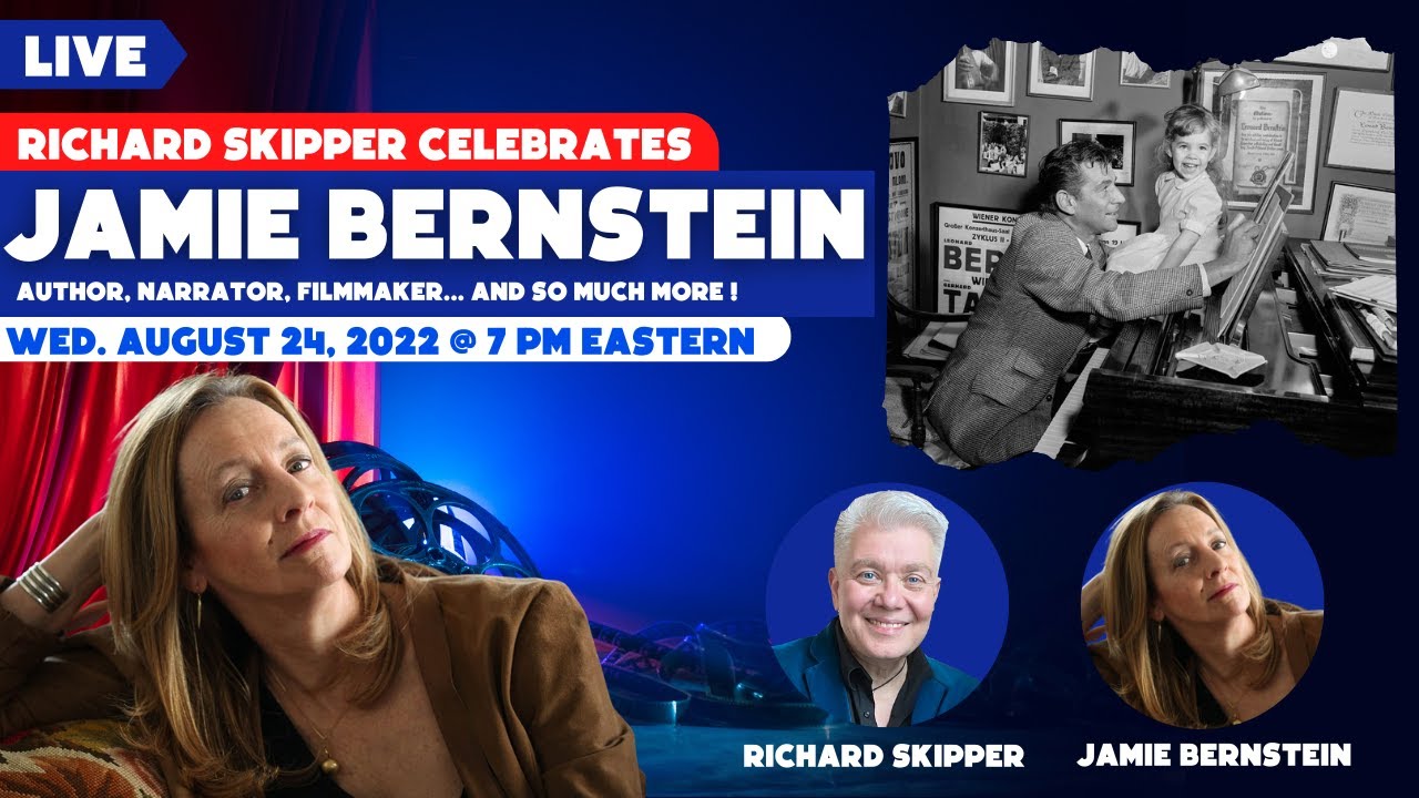Meet the incredible author, narrator, and filmmaker | Richard Skipper Celebrates Jamie Bernstein