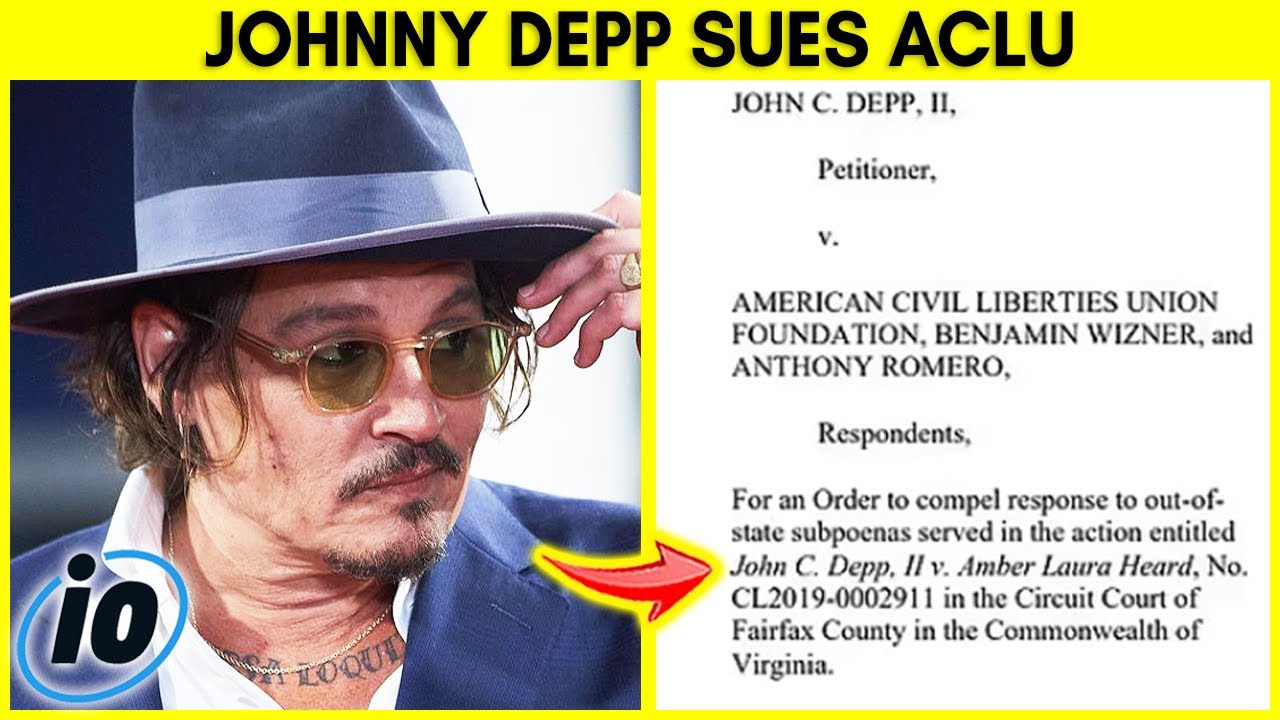 Amber Heard In Trouble! Johnny Depp Sues ACLU And Exposes Elon Musk