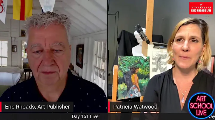 How Patricia Watwood Blocks-In a Portrait