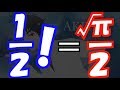 (1/2)！＝√π/2