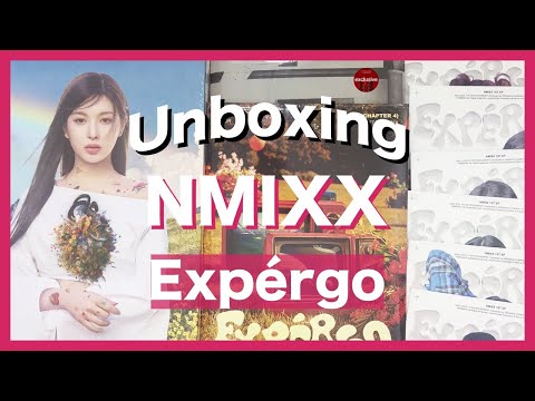 UNBOXING NMIXX (엔믹스) - Expérgo