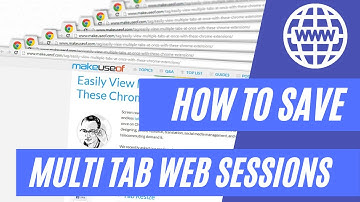 #Sessionbuddy #Multitab #Multitask How to save your multi tab browsing sessions
