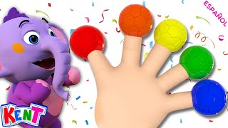 Kent el Elefante | Vamos a pintar pelotas de colores para aprender con Kent | Aprende jugando