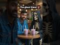 👻🥤 जब Ghost बना Taro Milk का दीवाना! | Restaurant में अनोखी दोस्ती#shorts