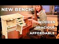 Setting up a new bench in my art space affordable pepetools jewelers bench