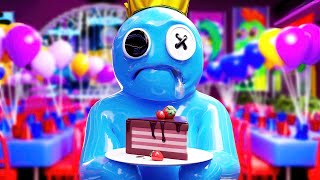 Blue is Not a MONSTER (Rainbow Friends Roblox Animation) screenshot 5