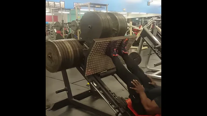Grady Lester full loaded leg press