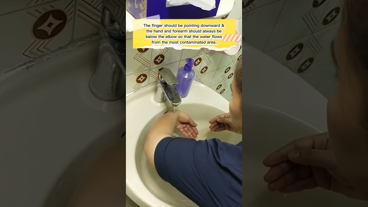 Proper way to wash your hands